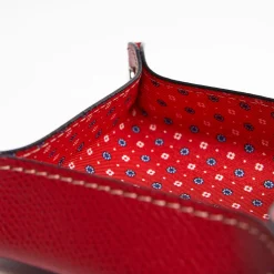 Red Small Leather Vide00A0Poche