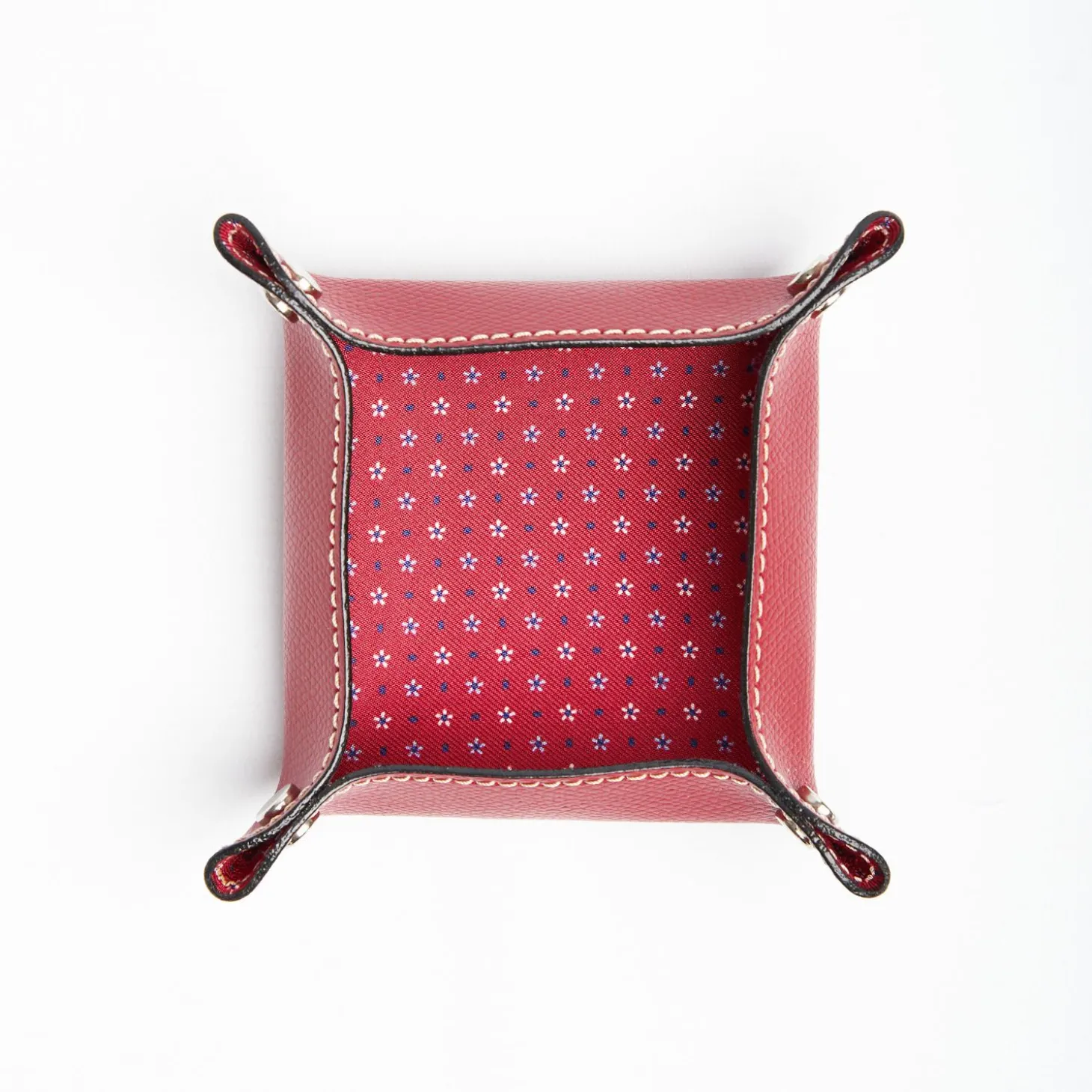 Red Small Leather Vide00A0Poche