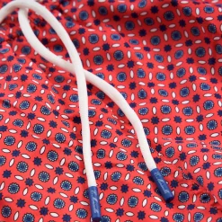 Red Swim Shorts- Large Patterns