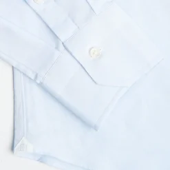 Regular Light Blue Cotton Classic Shirt