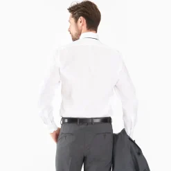 Regular White Cotton Classic Shirt