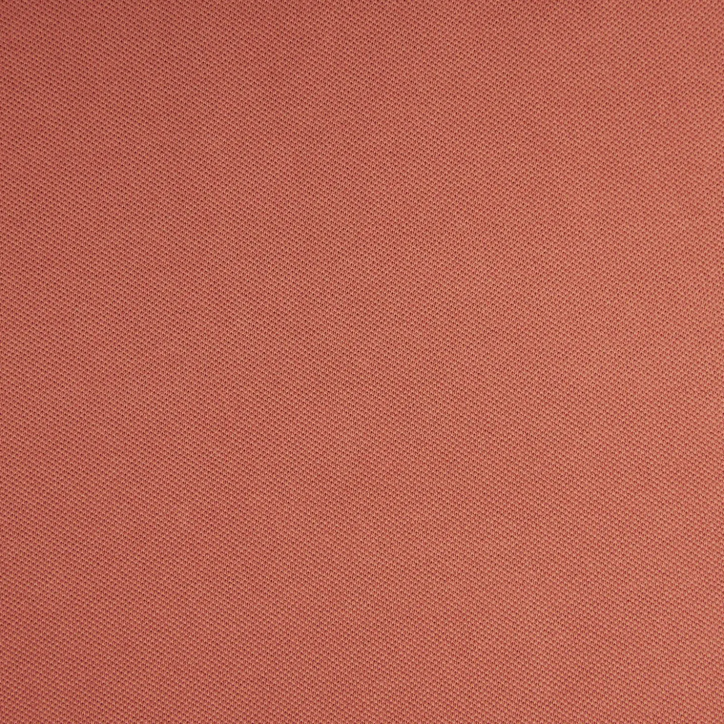 Salmon Short Sleeve Pique Cotton Polo