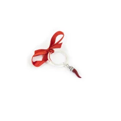 Silver Keyring Horn
