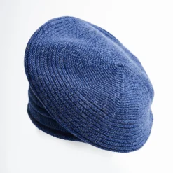 Striped Basque In Blue Cashmere