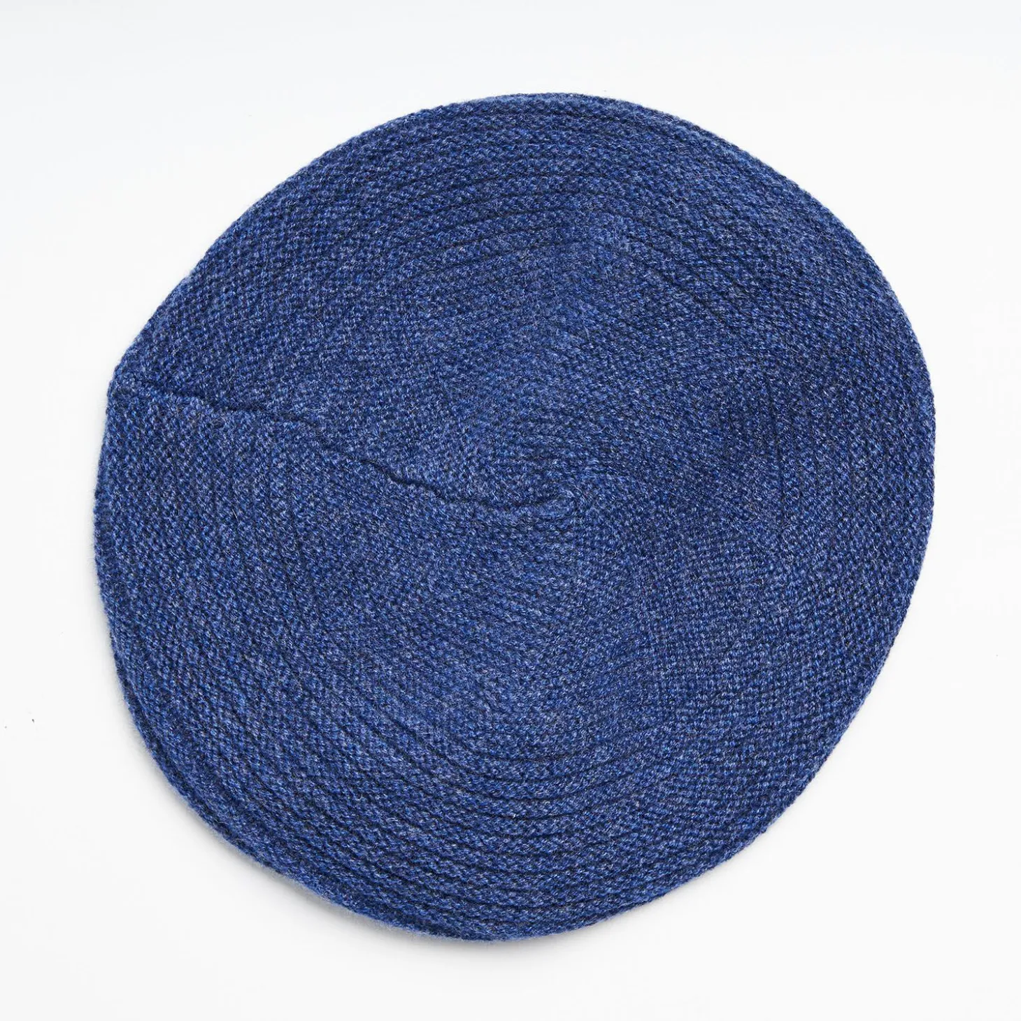 Striped Basque In Blue Cashmere