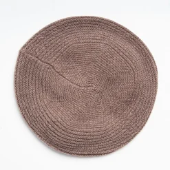 Striped Basque In Dark Brown Cashmere