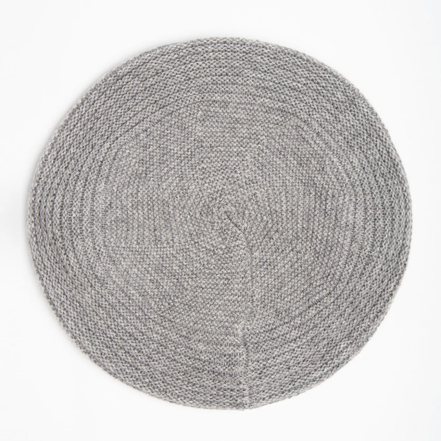 Striped Basque In Gray Cashmere
