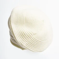 Striped Basque In White Cashmere