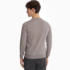 Taupe Coulor Cashmere And Silk Sweater
