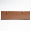 Travel Tie Holder In Leather