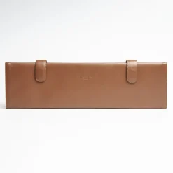 Travel Tie Holder In Leather