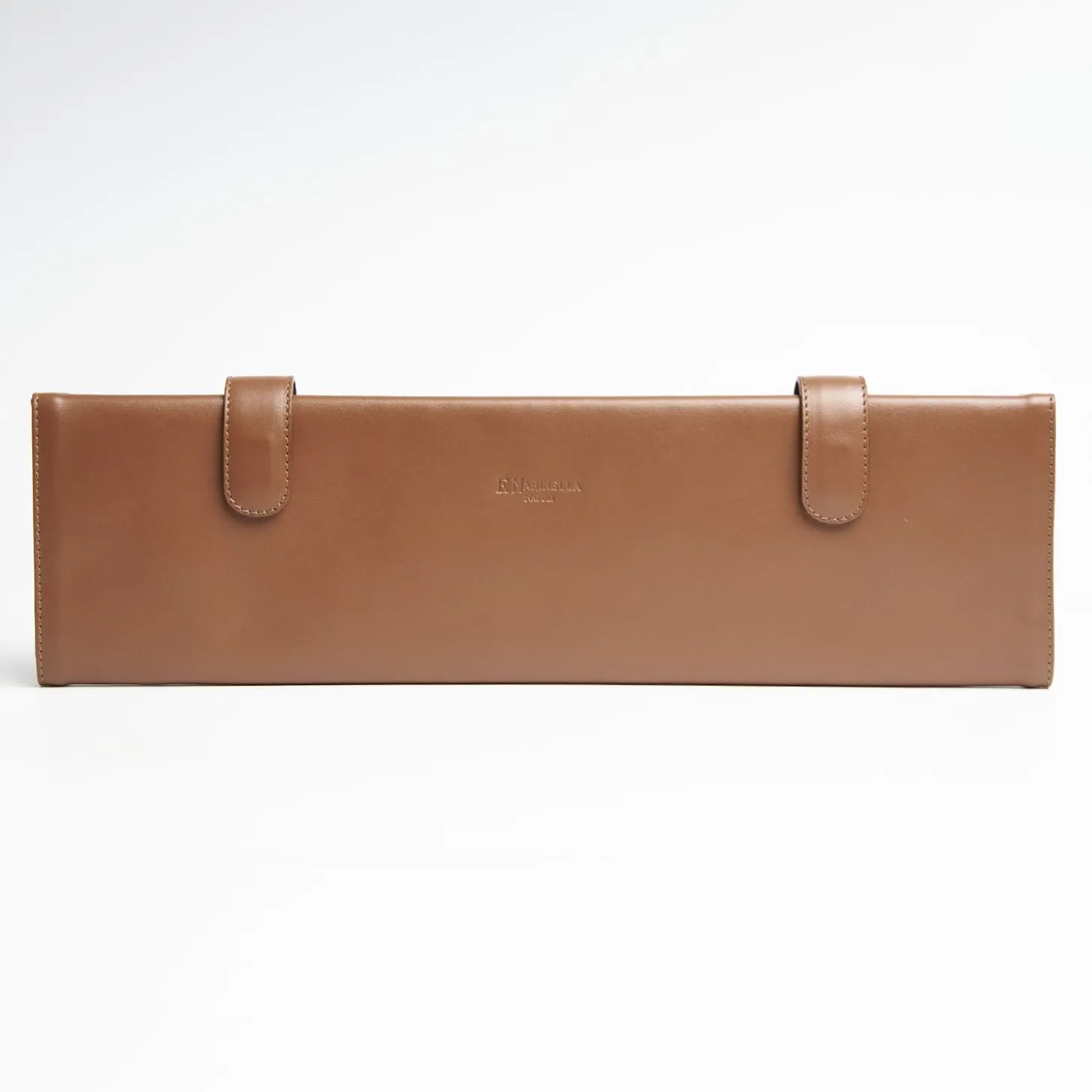 Travel Tie Holder In Leather