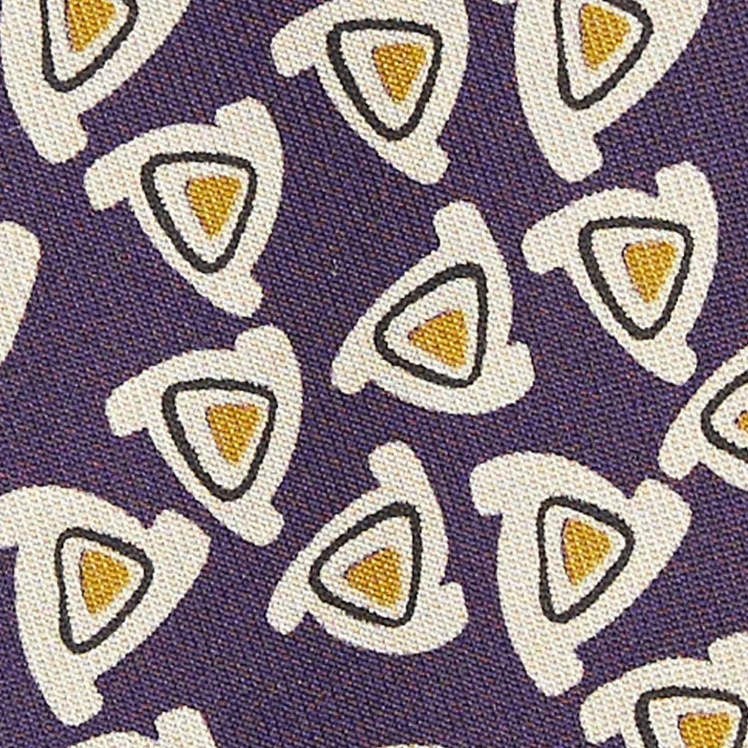 Violet Archivio Collection Silk Tie 1952-1-03