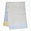 White Double Silk Scarf