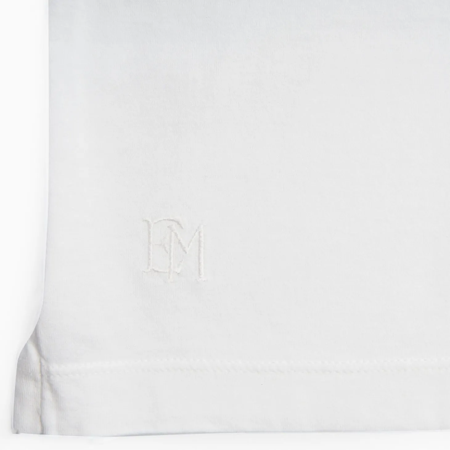 White Jersey Short Sleeve Polo Shirt