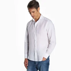 White Linen Shirt
