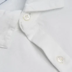 White Shirt In Jersey