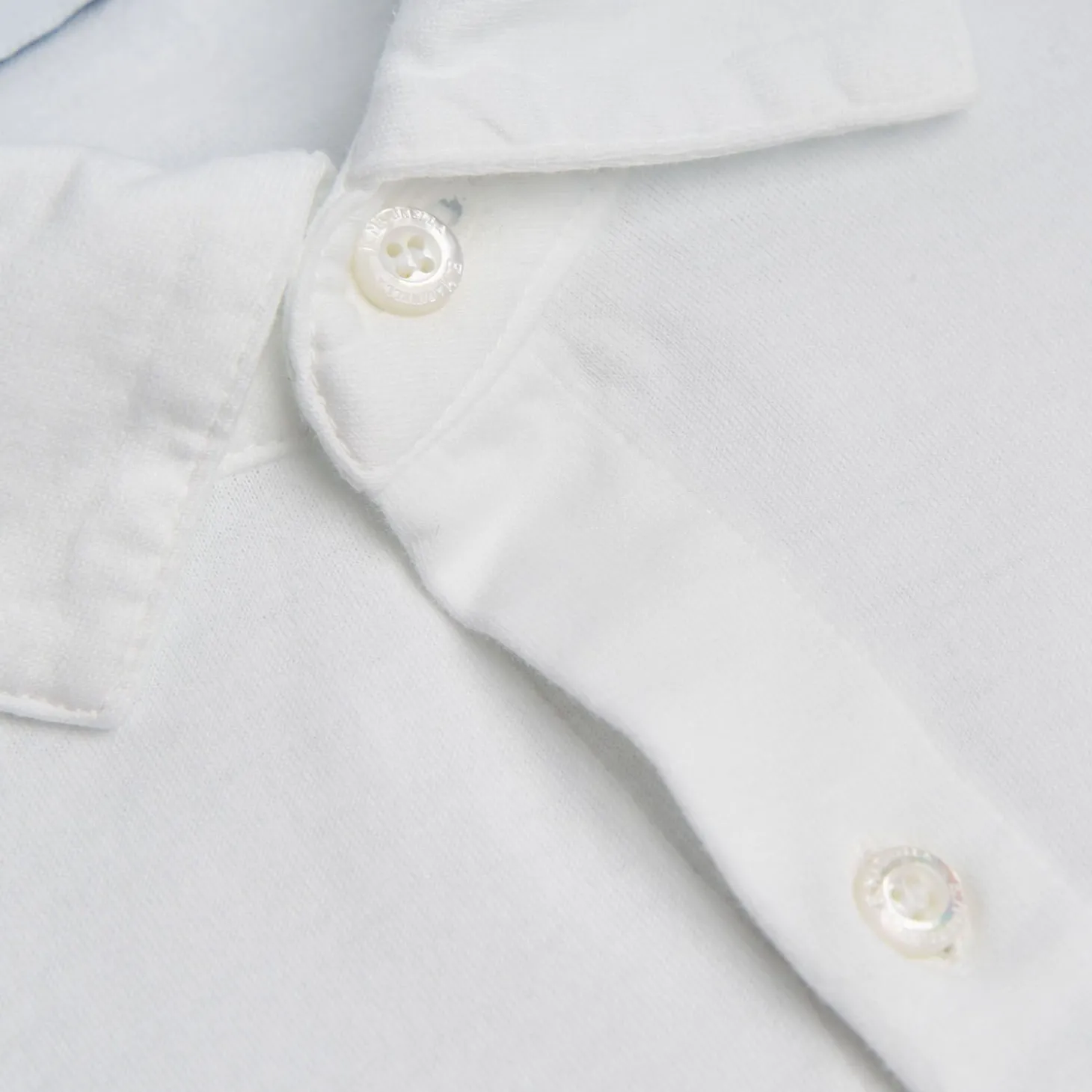 White Shirt In Jersey