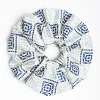White Silk Scrunchie - Archivio Pattern