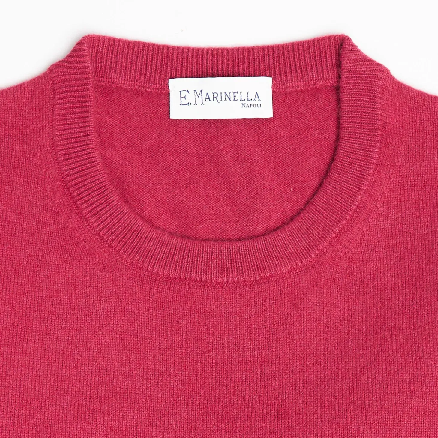 Wool And Cashmere Crewneck Sweater - Red