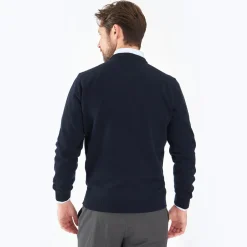 Wool And Cashmere Crewneck Sweater - Night Blue