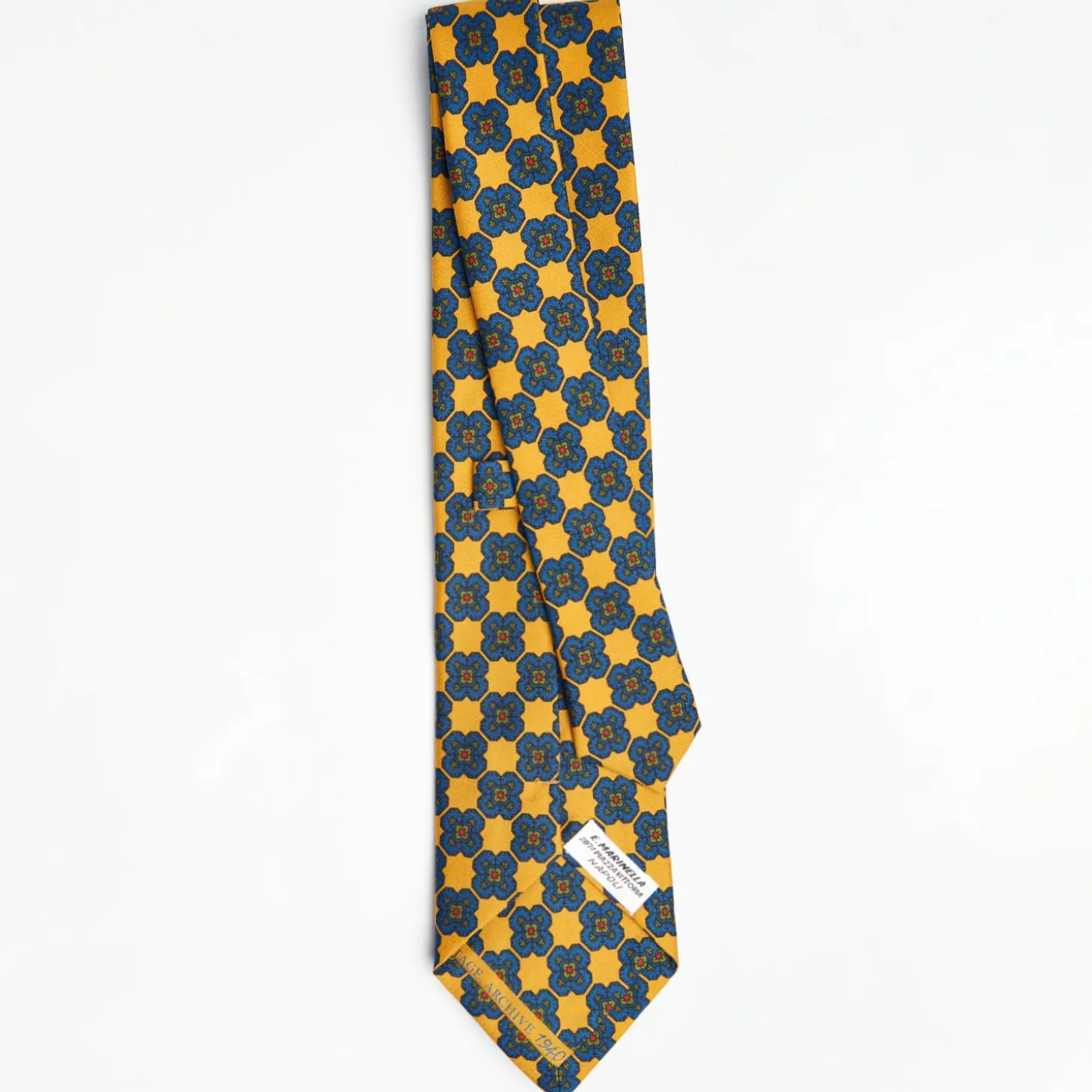 Yellow Archivio Collection Silk Tie 1940_06
