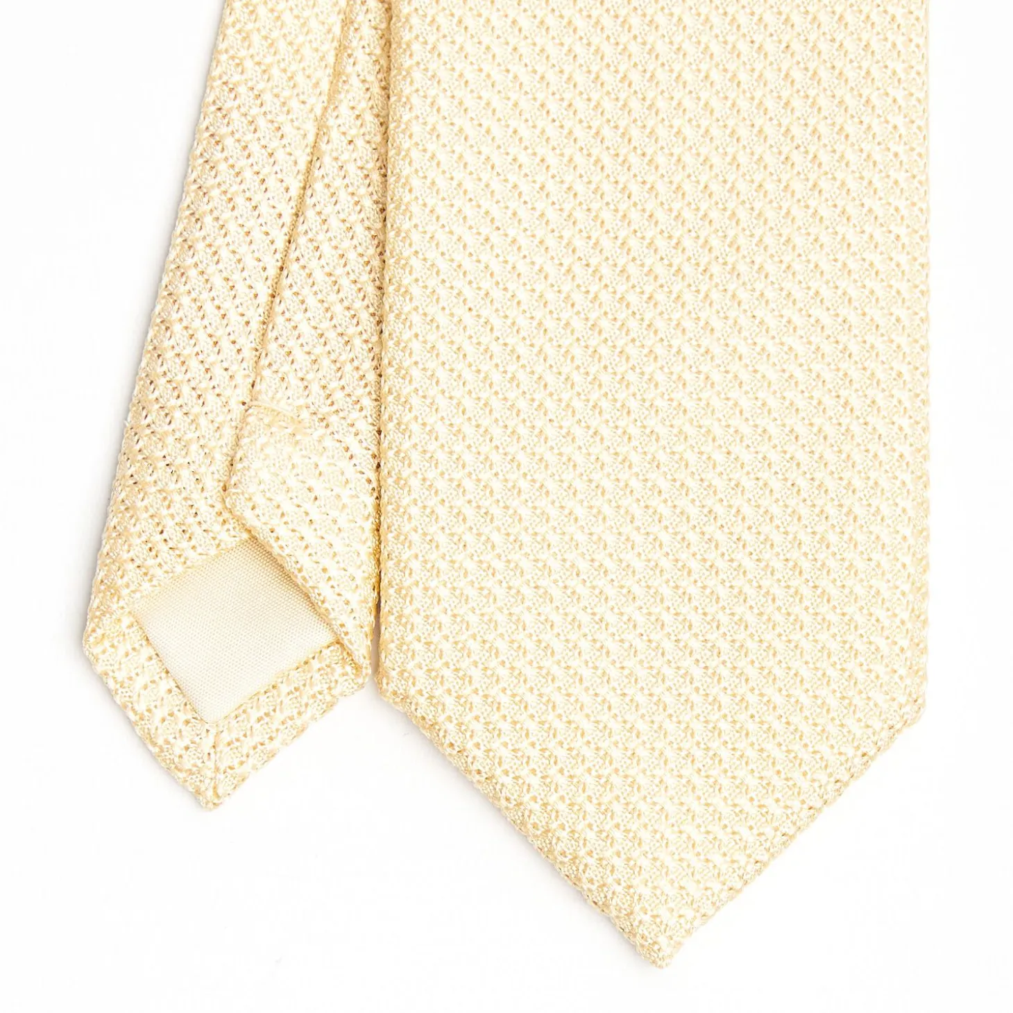 Yellow Sartorial Granadine Silk Tie