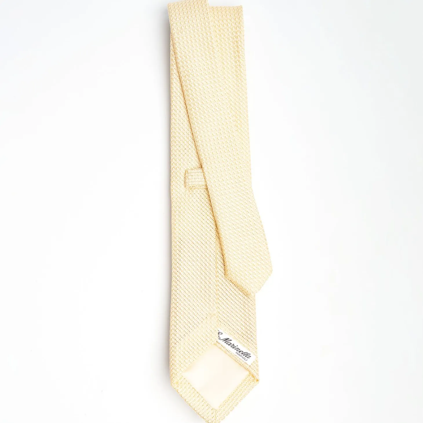 Yellow Sartorial Granadine Silk Tie