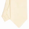 Yellow Sartorial Linen Tie Solid Color